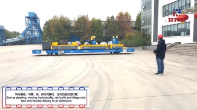 Upravljački kotač svesmjerna mobilna kolica za prijenos bez tragova