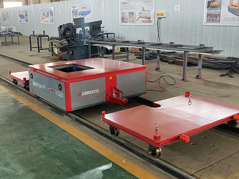 Casting Industry Rail Tractor RGV Kolica