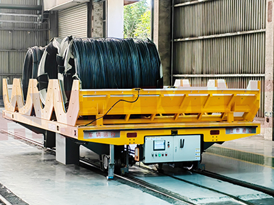 Kolica za prijenos zavojnica Automatizirana kolica za prijenos električnih željeznica