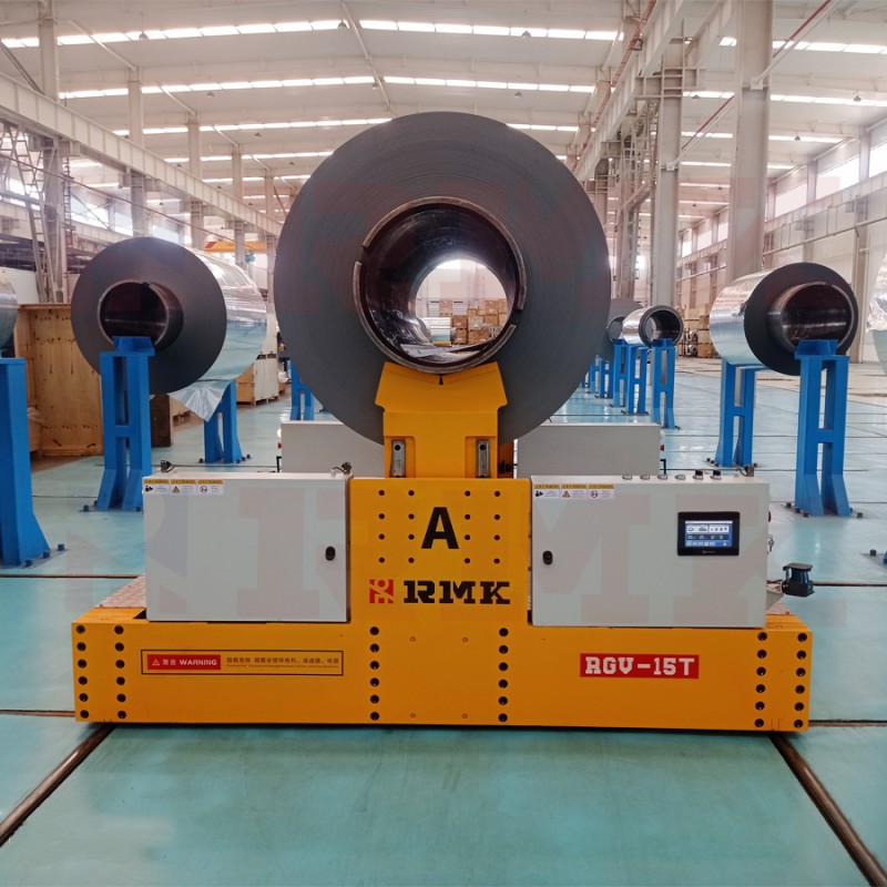 15 tona akumulatorski čelični bobina željeznički prijenosni kolica